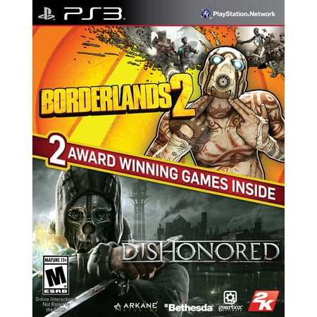 Borderlands 2 & Dishonored Bundle, 2K, PlayStation 3, [Physical], 710425473838