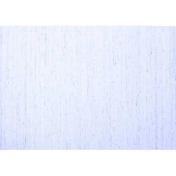 Ahgly Company Machine Washable Indoor Rectangle Solid Blue Modern Area Rugs, 2' x 5'