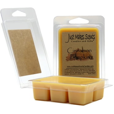 Cinnamon Pumpkin 2-Pack Soy Wax Melts -Just Makes Scents Candles & Gifts