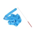 thumbnail image 2 of Sonducket Varitas de cinta Favores de fiesta Decoraciones de iris Suministros portátiles Goodie Bag Stuffers Serpentinas de gimnasia para niños Ropa Deportiva, Zapatos Azul claro, 2 of 6