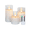 White, variant on Flameless LED Pillar Candles, 3 Pack, Smoke Grey Glass, Battery Operated, Timer, Remote Control