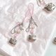 thumbnail image 3 of Colgante de Hello Kitty Sanrio Anime Kawaii, cuentas simples hechas a mano, hebra, pulseras colgantes, joyería DIY, regalo, accesorios para teléfono, 3 of 4