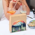 thumbnail image 3 of Yayeee Napkin Holder for Table Set of 2 Kitchen Paper Tissue Organization, Floral Mountain, 3 of 8