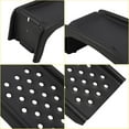 thumbnail image 4 of Car Ramps Set 8000lbs Auto Ramp, Set of 2 Ramps (Black, 36.42“ L x 13.39” W x 11.81" H), 4 of 6