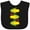 AB-Black, variant on Inktastic Corn Lover Corn on the Cob Boys or Girls Baby Bib