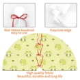thumbnail image 4 of Yiaed Cute Frog3 Print Christmas Tree Skirt , Tree SkirtsTree Mat for Christmas Winter Holiday Indoor Decorations-30", 4 of 7