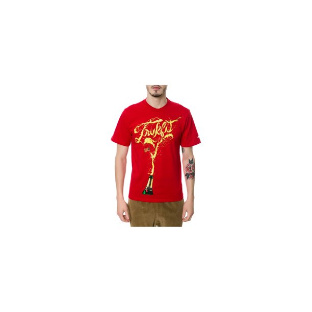 TrukFit The Pour It Out Graphic Camiseta para Hombre, Rojo, Grande TrukFit Camiseta gráfica