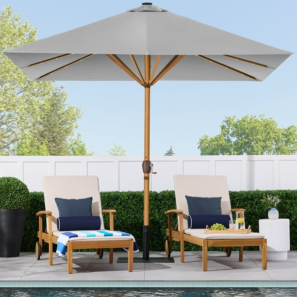 best uv patio umbrella 12x12ft with Sunbrella Fabric, Large Outdoor Cantilever Umbrella, Spectrum Indigo allowing you to easily open and close the umbrella Yellow Best Selling Patio Umbrellas