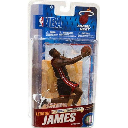 McFarlane NBA Sports Picks Series 19 Lebron James Action Figure (Black Jersey)