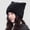 Z-Black, variant on Blue Wool Warm Winter Hat Cotton Winter Hats for Men Women Warm Thermal Fleece Lined, Thick Knit Fashion Skull Cap One Size