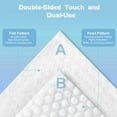 thumbnail image 3 of Cotton Facial Dry Wipes, BCA3&nbsp;100 Count, Deeply Cleansing Disposable Face Towel Wash Cloth, Multi-Purpose for Skin Care, Make-up and Face Wipes, Facial Cleansing, 3 of 3