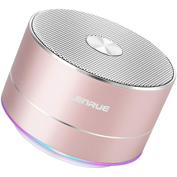 LENRUE Portable Wireless Bluetooth Speaker with Built-in-Mic,Handsfree Call,AUX Line,TF Card,HD Sound and Bass for iPhone Ipad Android Smartphone and More