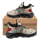 thumbnail image 1 of Zapatillas de deporte suaves con estampado de enfermera paramédica kawaii para mujer, zapatos casuales de punta redonda antideslizantes, resistentes a la suciedad, para otoño e invierno., 1 of 6