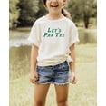 thumbnail image 3 of Let's Par Tee Shirt for Men Women Youth and Kids Golf Tee Vintage Green shirt Adult Medium Natural Shirt 12 Months, 3 of 5