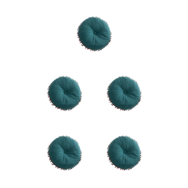 Advancent Cojín para sofá y silla, almohada con borlas de algodón PP para ventana, almohadilla de Color sólido degradado de estilo nórdico, Type2 NO2