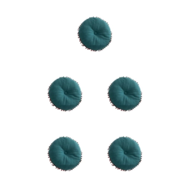 Advancent Cojín para sofá y silla, almohada con borlas de algodón PP para ventana, almohadilla de Color sólido degradado de estilo nórdico, Type2 NO2