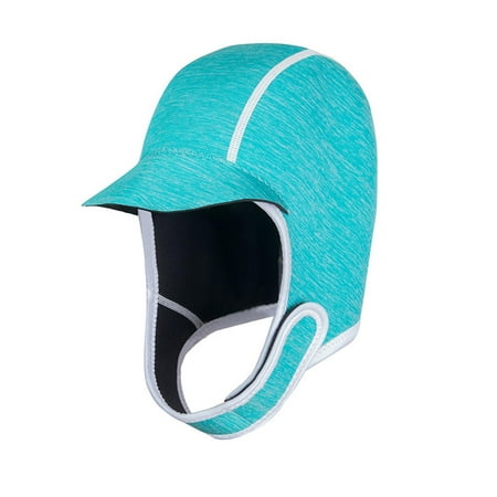 2mm Neoprene Diving Wetsuit Hood, Diving Hood, Adjustable Chin Strap Dive Hood for Women Men, Swimming Hat Surfing Thermal Hood for Sailing Blue