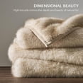 thumbnail image 2 of EVERGRACE Luxury Faux Fur Throw Blanket, Soft Fluffy Faux Mink Blankets for Bed, Couch, Sofa, Thick Cozy Plush Warm Fur Throws with Reversible Velvet, Tipped Golden Fox, 50"x60", 2 of 8