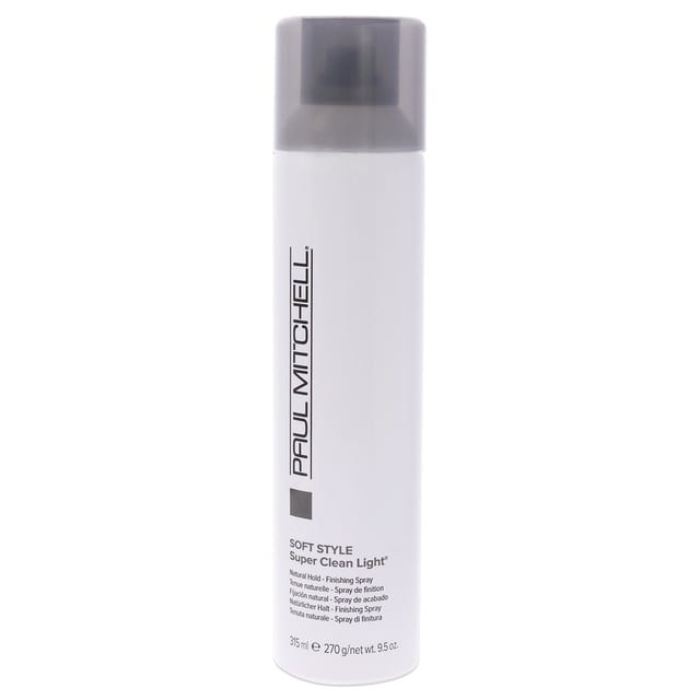 Spray de acabado ligero Super Clean - Soft Style de Paul Mitchell para unisex - Spray para cabello de 9,5 oz Paul Mitchell Paul Mitchell