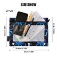 thumbnail image 3 of ALAZA 2 Pack Pencil Pouch Octopus Magic Pencil Case for 3 Ring Binder Clear Window Pencil Bag Organizers, 3 of 6