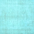 thumbnail image 1 of Ahgly Company Indoor Square Persian Light Blue Traditional Area Rugs, 8' Square, 1 of 4