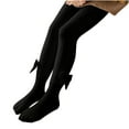 thumbnail image 6 of ATOGUTA Girls Leggings Soft Winter Elastic Warm Footed Tights and Stockings Black, Sizes 2T-12, 6 of 6