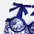 thumbnail image 3 of Traje De Baño Damas 2 piezas de traje de baño de playa para mujer con cordones y vestido para deportes acuáticos (L de dos piezas), 3 of 8