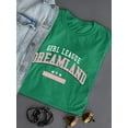 thumbnail image 3 of Girl League Dreamland College T-Shirt Women -Image by Shutterstock, Female Large, 3 of 4