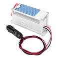 thumbnail image 1 of Generador de ozono integrado para coche, 3,5 g, 12 V CC, ozonizador, herramienta de limpieza y purificación de aire., 1 of 9