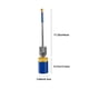 thumbnail image 3 of Fiudx Liquidación de ahorros de verano Escobilla De Inodoro Con Cerdas Duras Kit De Cepillo Para Tazón De Limpieza De Baño Cepillo Limpiador De Inodoro Moderno Y Compacto Cerdas De Mango Largo Para B, 3 of 7