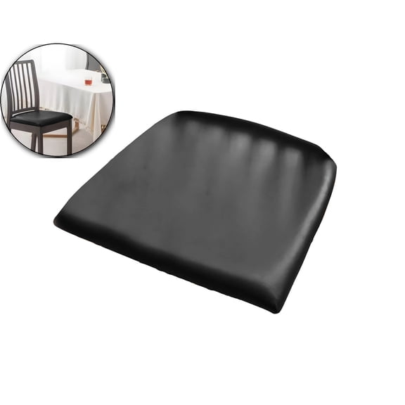 PU Chair Cover, Leather Chair Cover, Dining Room Chair Cover, Waterproof and Stain-Resistant, Stretchable and Elastic Fabric