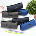 thumbnail image 3 of Trousse à Crayons à Fermeture Éclair Forte Imprimé Lettre Portable Grande Capacité pour Garçons Filles Adolescents, 3 of 7
