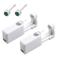 thumbnail image 1 of Tignapoo Self-Use Ear Piercing Kit: Disposable Ear Piercer Gun with 2 Ear Studs - Safe and Hygienic Ear Piercing Solution in Emerald Green, Includes 2 Piercing Tools, No Alcohol Pads Included., 1 of 7
