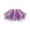 A-Purple744, variant on Elastic Waist Tulle Tutu Skirt for Women Layered Fluffy Dance Party Stage Skirt