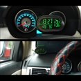 thumbnail image 3 of 5 Termómetro Digital para coche de 12v, voltímetro, reloj, Monitor de alarma, medidor multifuncional, 3 of 5