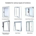 thumbnail image 5 of Cerraduras de ventana con cerradura, Cerradura de ventana de seguridad para niños, Seguridad de puerta de seguridad para ventana, 5 of 5