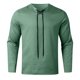 thumbnail image 5 of Camisa hippie de manga larga/corta para hombre, con cordones góticos, traje de lino, camisa retro medieval, 5 of 5