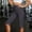 *Dark Gray, variant on ClodeEU Women's High Waist Capri Yoga Pants,Tummy Control Active Capri Leggings with Pockets Army Green,Women's Plus L