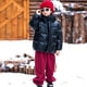 thumbnail image 4 of Parkas de manga larga del mismo estilo, chaqueta de plumón de color liso de invierno para niños y niñas, estilo corto, holgada y gruesa, chaqueta blanca con capucha, abrigo de poliéster para niños., 4 of 8
