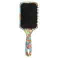 thumbnail image 1 of Cepillo de pelo de dientes de nailon impreso, herramienta de peinado elegante portátil para el hogar, 1 of 5