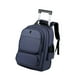 thumbnail image 4 of Mochila con ruedas de gran capacidad y versátil maletín para portátil con ruedas para mujeres y hombres. azul, 4 of 9