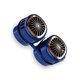 thumbnail image 3 of Ventilador de cuello colgante Plegable USB carga 360 grados bolsillo ventiladores sin hojas cuello eléctrico oficina de verano equipo de enfriamiento azul Eigraketly HA059207-01B, 3 of 7