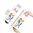 thumbnail image 4 of Pofeuu Lgbt Gnome Print 30cm Socks, Adult Running Hiking Socks for Youth and Adult, 4 of 7