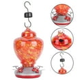 thumbnail image 2 of Courtyard Colorful Painting Bird Feeder Water Feeding Tool Equipment for Hummingbirds UseType A, 2 of 8