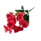 thumbnail image 1 of Flores artificiales de pensamiento - flores artificiales de exterior de 12" de altura para decoración del hogar, moradas/lilas/rojas/amarillas/blancas, sin mantenimiento impermeables resistentes a, 1 of 1