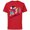 Red, variant on Mickey Mouse Family Star Sis of the Birthday Kid - Short Sleeve Cotton T-Shirt for Adults - Customized-Red