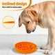 thumbnail image 4 of Esterilla de doble cara para lamer perros, almohadilla redonda de silicona con superficie texturizada, comedero lento para aliviar la ansiedad y disfrutar de las comidas, fácil de limpiar, adecuada, 4 of 7