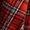 Red, variant on Red Asymmetrical Midi Plaid Skirt For Women Casual Streetwear Wrap Style