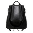thumbnail image 1 of Sac à Dos pour Dames Sac Antivol Sac d'École en Cuir pour Femmes Sac à Dos Sac à Main, 1 of 6