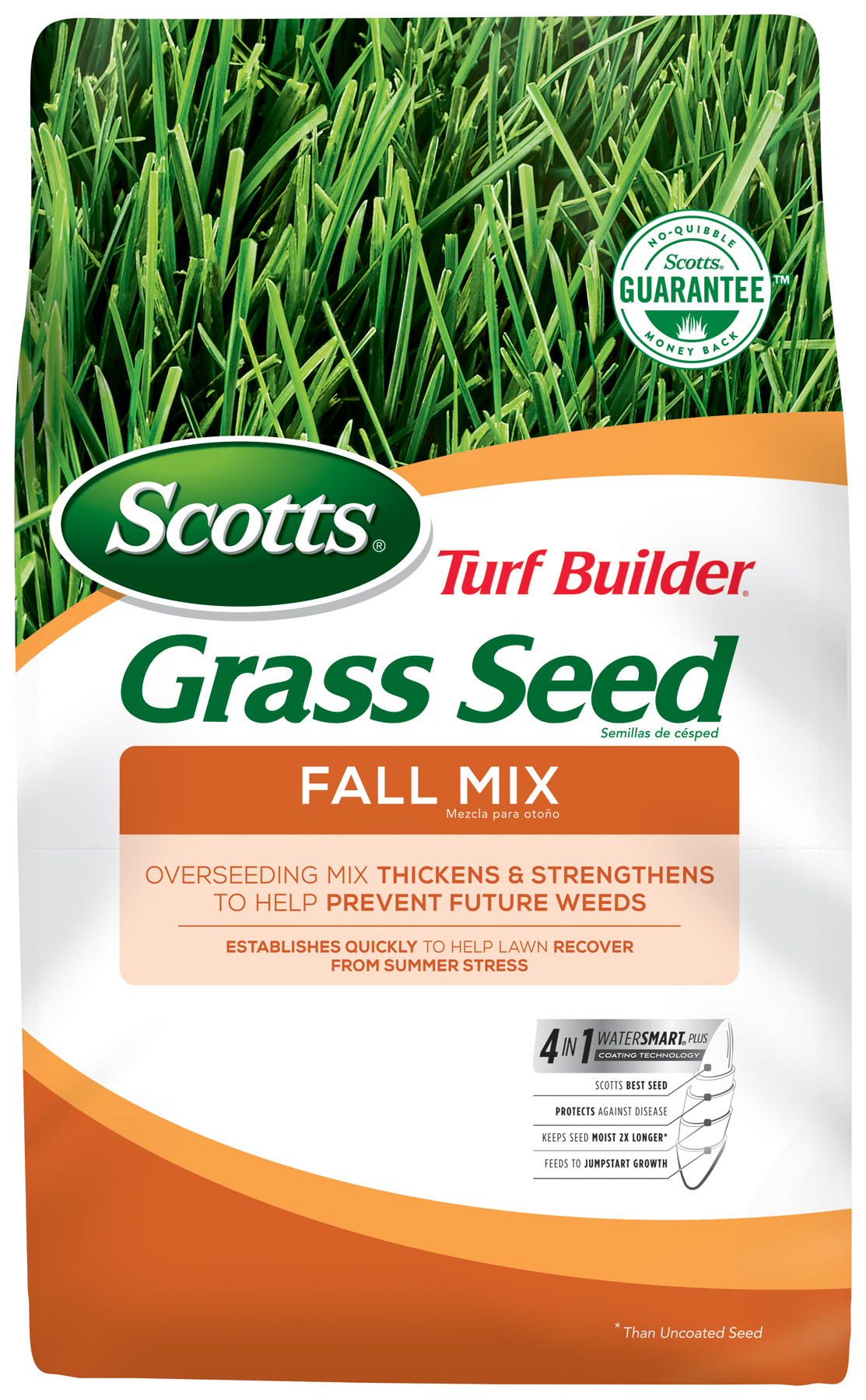 Scotts Turf Builder Grass Seed Fall Mix 15 Lbs Up To 6 000 Sq Ft 